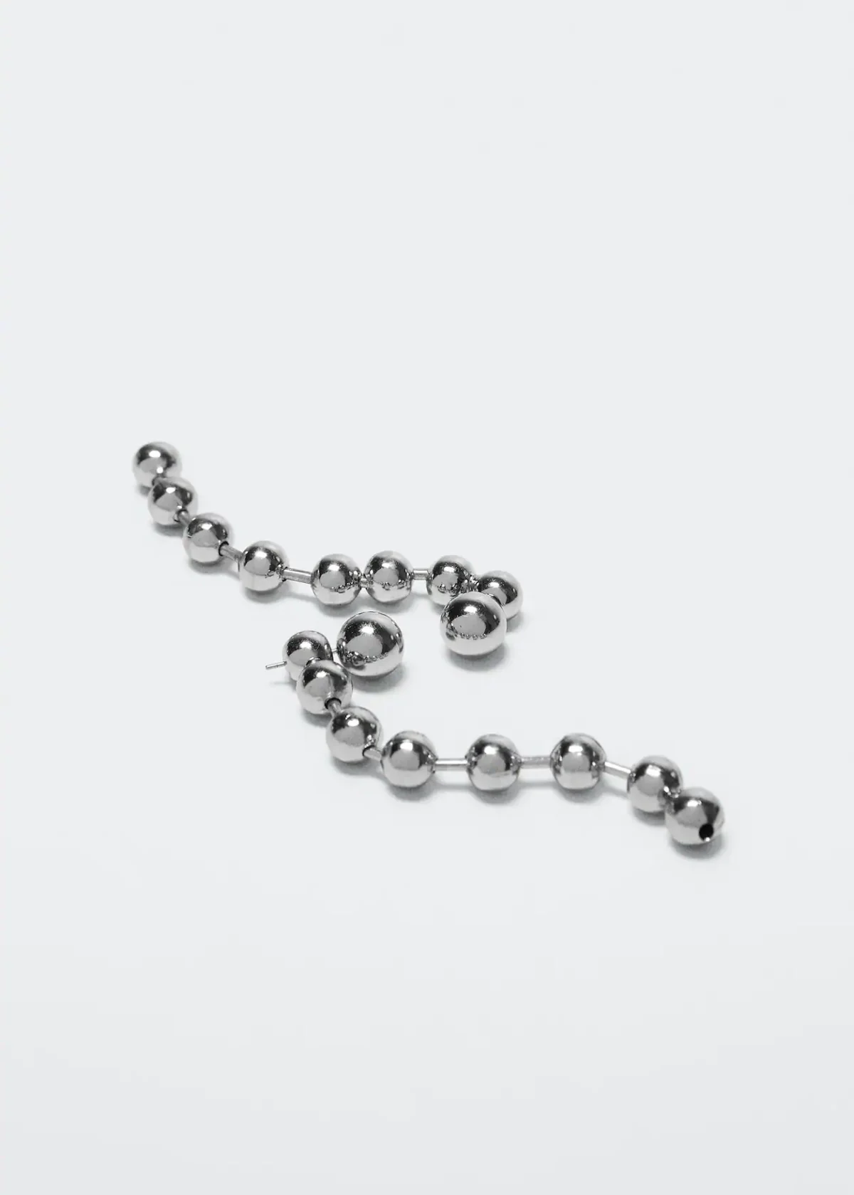 Faceted crystal hoop earrings - Image 5