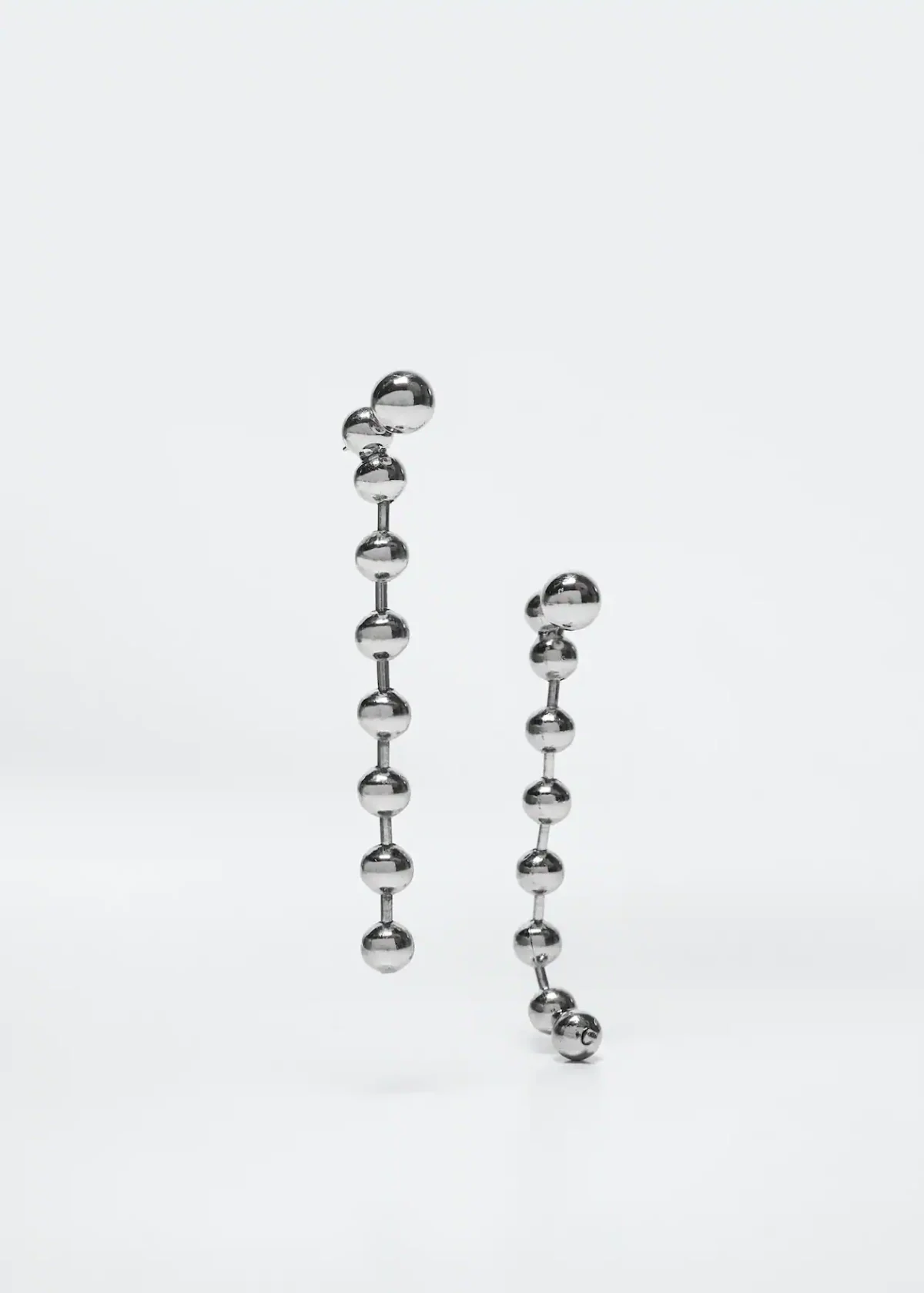 Faceted crystal hoop earrings - Image 4