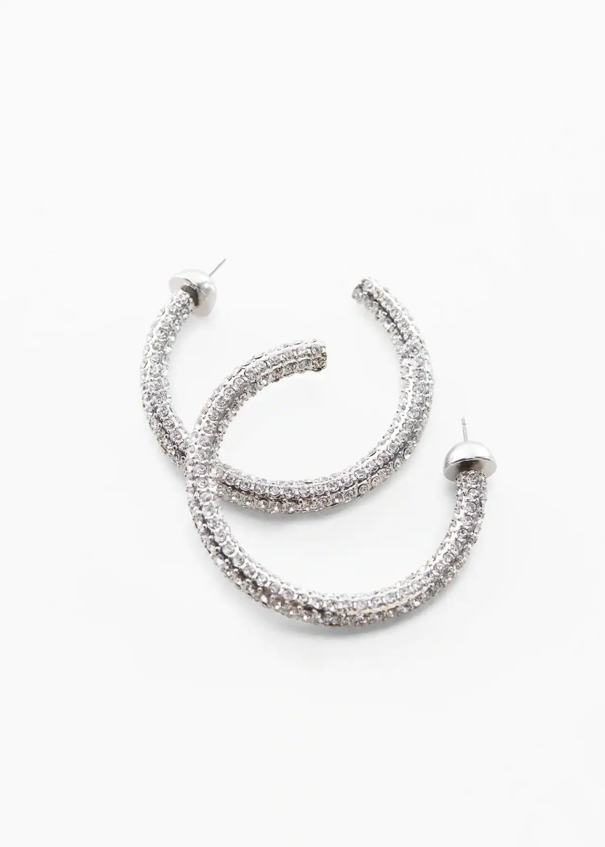 Mesh flower earrings - Image 1