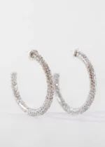 Mesh flower earrings - Image 3